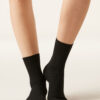 Gestreifte kurze Socken