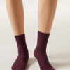 Gestreifte kurze Socken