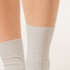 Gestreifte kurze Socken