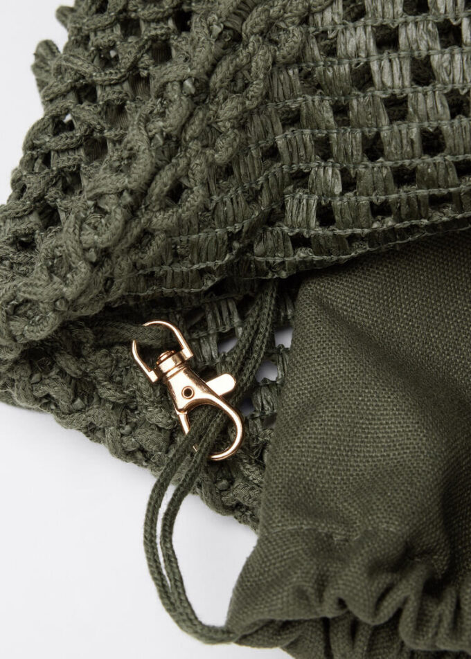 Gestrickte Tasche