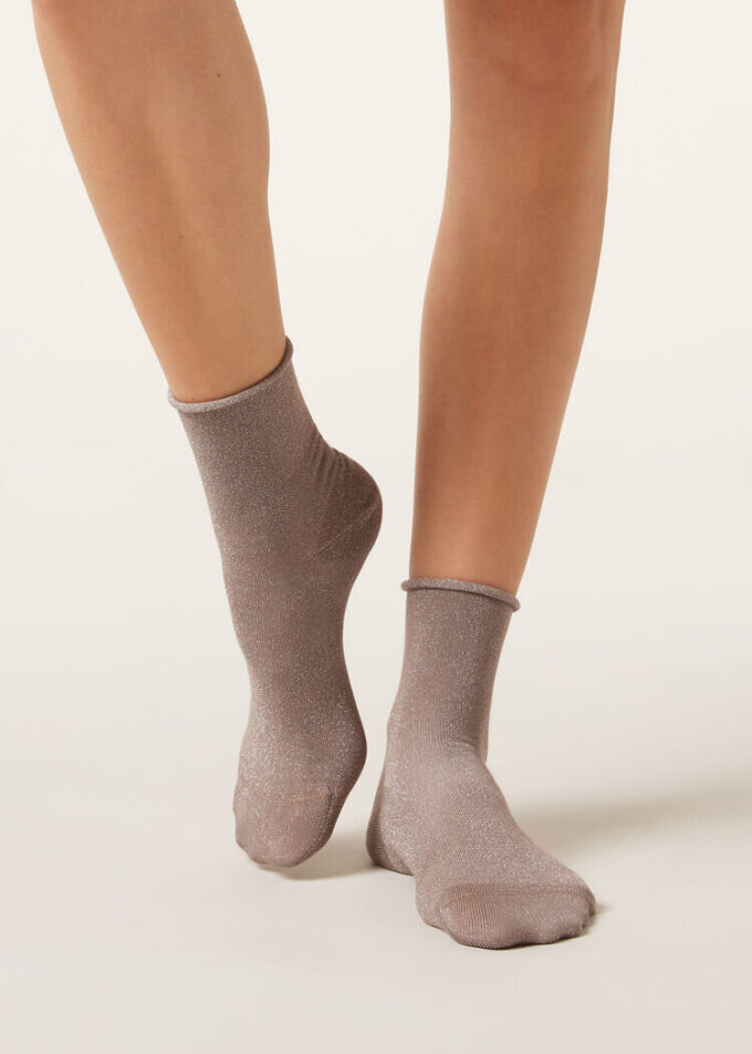 Glitzersocken
