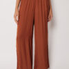 Glänzende Palazzo-Hose