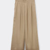 Glänzende Palazzo-Hose