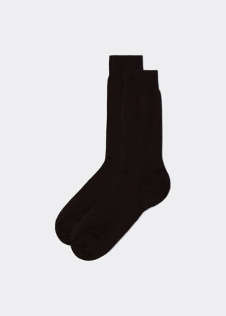 Herren-Crew-Socken aus Lisle-Garn