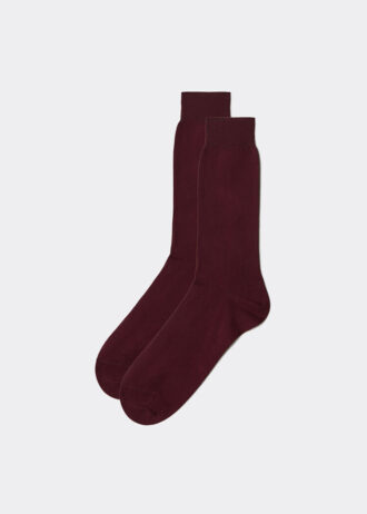 Herren-Crew-Socken aus Lisle-Garn