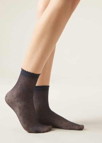 Klassische gemusterte Socken