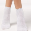 Kurze Socken aus Baumwolle ohne Bündchen