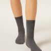 Kurze Socken aus Kaschmirmischung