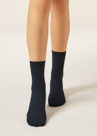 Kurze Socken aus Kaschmirmischung