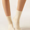Kurze Socken aus Wolle und Baumwolle