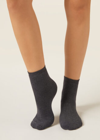 Kurze Thermal-Socken aus Baumwolle