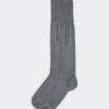 Lange Herrensocken aus Lisle-Garn