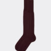 Lange Herrensocken aus Lisle-Garn