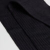 Lange Herrensocken aus Lisle-Garn mit Rippmuster