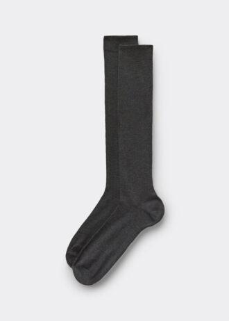 Lange Herrensocken aus Stretch-Baumwolle