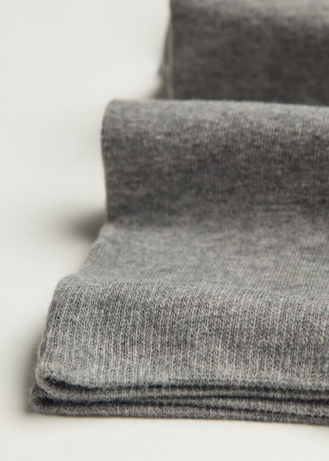 Lange Satin-Baumwollsocken