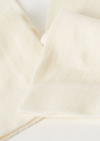 Lange Satin-Baumwollsocken