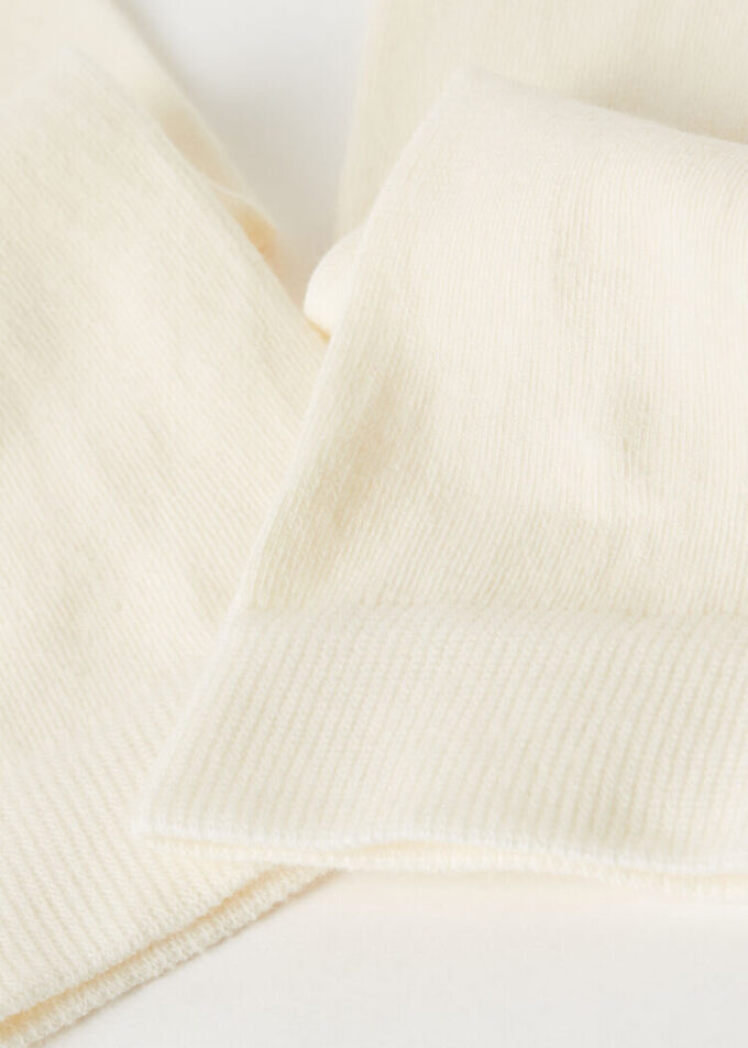 Lange Satin-Baumwollsocken