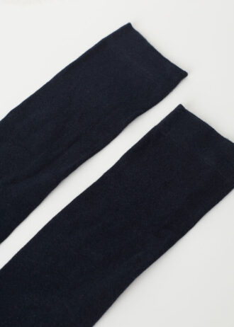 Lange Satin-Baumwollsocken