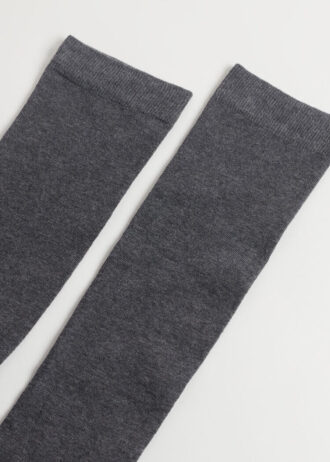 Lange Satin-Baumwollsocken