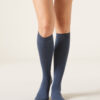 Lange Socken mit Kaschmir