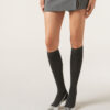 Lange Socken mit Kaschmir