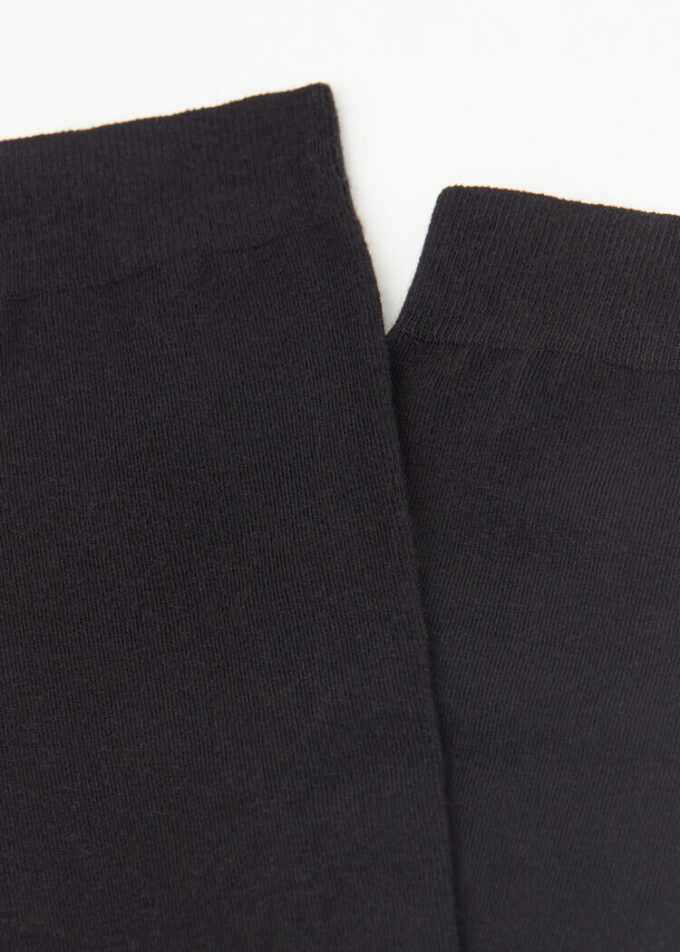 Lange Socken mit Kaschmir