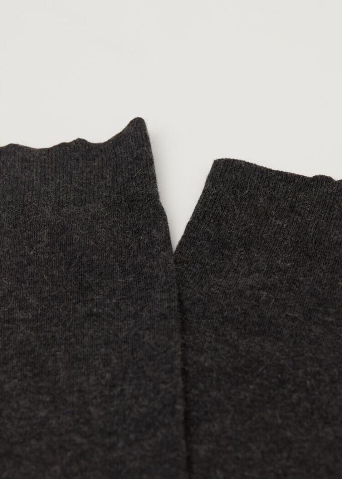 Lange Socken mit Kaschmir