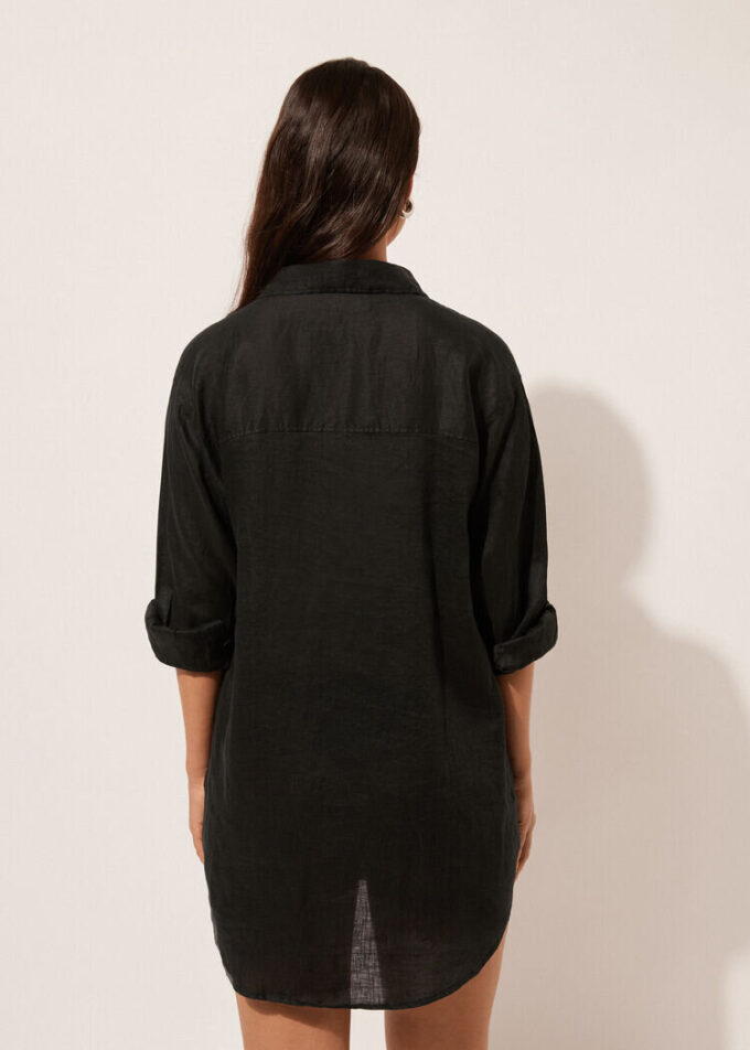 Leinen-Hemdkleid