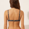 Push-up-Bikinioberteil Glowing Python