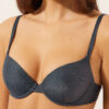 Push-up-Bikinioberteil Glowing Python