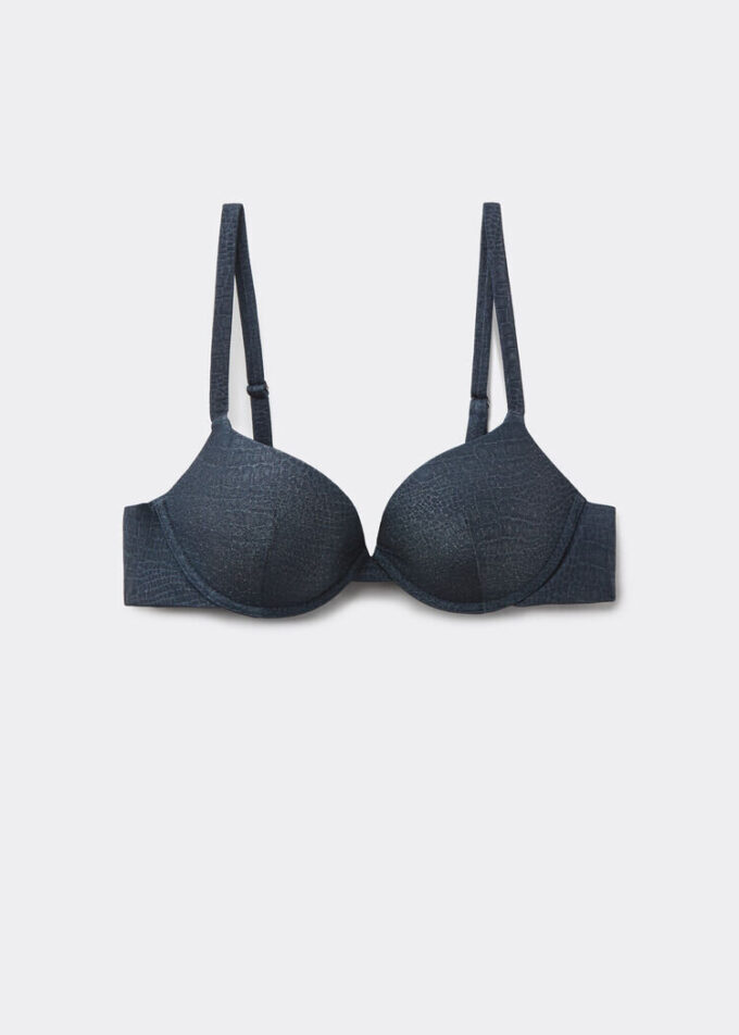 Push-up-Bikinioberteil Glowing Python
