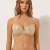 Push-up-Bikinioberteil „Gold Waves“