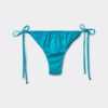 Satin-Bikinihosen im Brazilian-Bikini-Stil