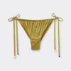 Satin-Bikinihosen im Brazilian-Bikini-Stil