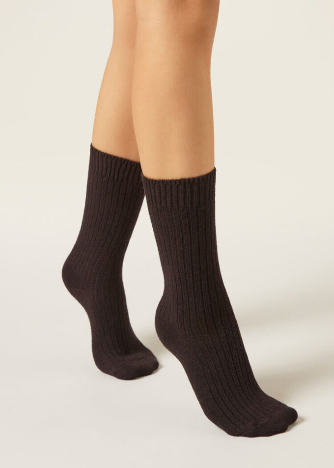Socken aus Wolle und Kaschmir