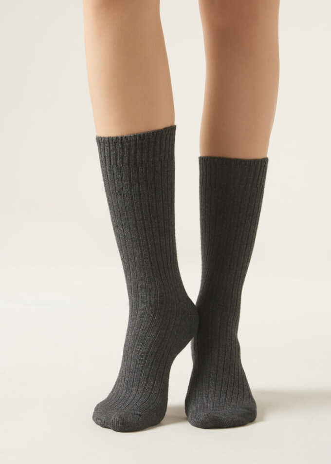 Socken aus Wolle und Kaschmir