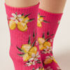 Socken mit Lebensmittelmotiven