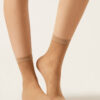 Socken mit Rautenmuster