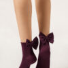 Socken mit Schleife