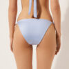 String-Bikinihose aus glänzendem Satin