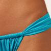 String-Bikinihose im Brazilian-Bikini-Stil aus glänzendem Satin