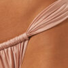 String-Bikinihose im Brazilian-Bikini-Stil aus glänzendem Satin