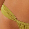 String-Bikinihose im Brazilian-Bikini-Stil aus glänzendem Satin