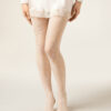 Strumpfhose mit Blumenmuster