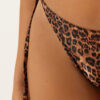 Tanga-Bikinihosen im Wild-Animalier-Stil