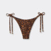 Tanga-Bikinihosen im Wild-Animalier-Stil