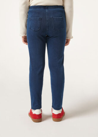 Thermal-Denim-Jeansleggings für Mädchen
