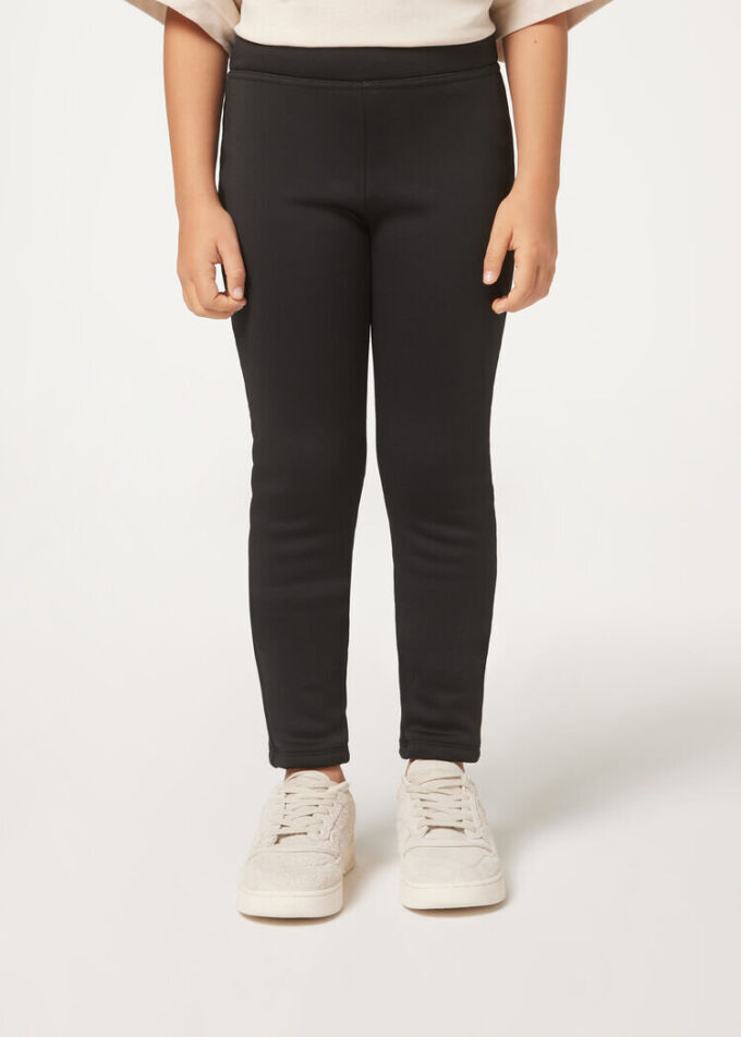 Thermal-Leggings für Mädchen mit gebürsteter Innenseite