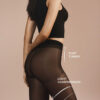 Transparente 30-Denier-Strumpfhose mit Control Top-Oberteil Transparente 30-Denier-Strumpfhose mit Control Top-Oberteil